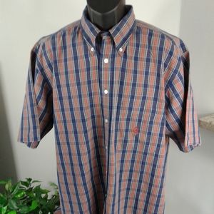 Men Casual dress button-down shirt by Nautica  L